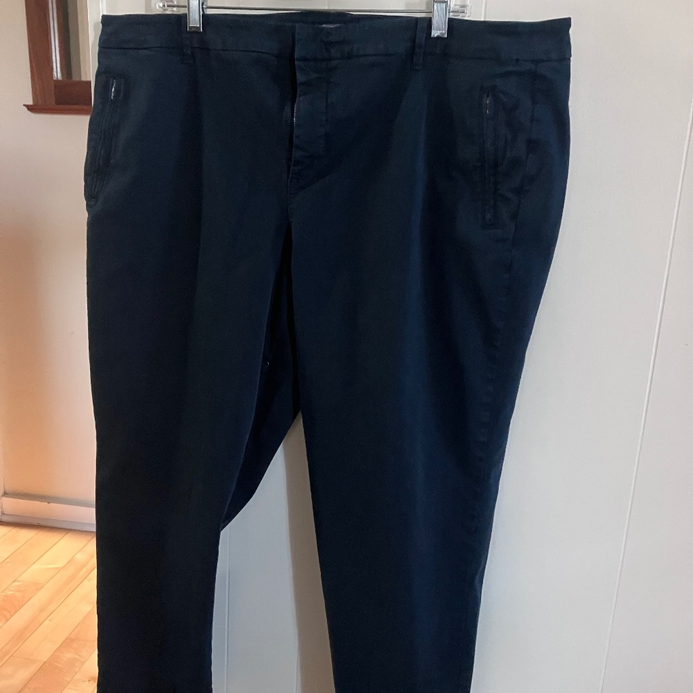 Ankle pants thick warm material slimming